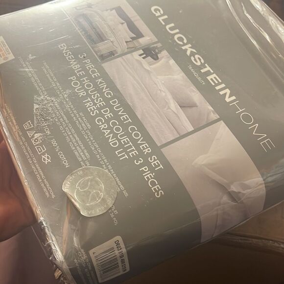 Tranquility 3-Piece Duvet Cover Set King. NEW - Picture 2 of 4